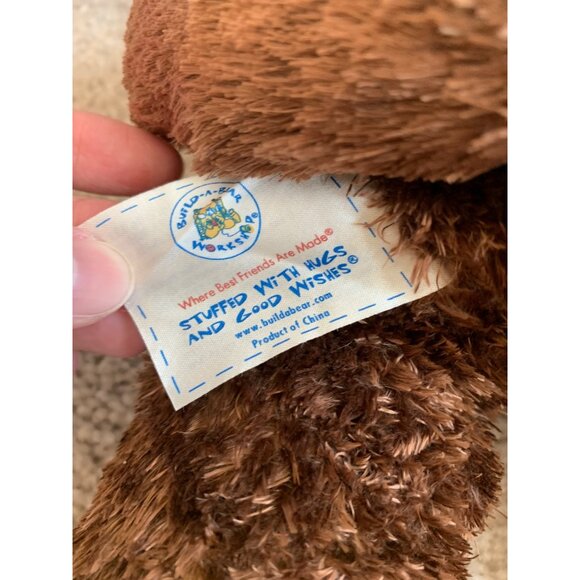 Build-A-Bear Workshop Monkey Plush With Soccer Jersey - Hilarious Cuddly Buddy F - Picture 4 of 8